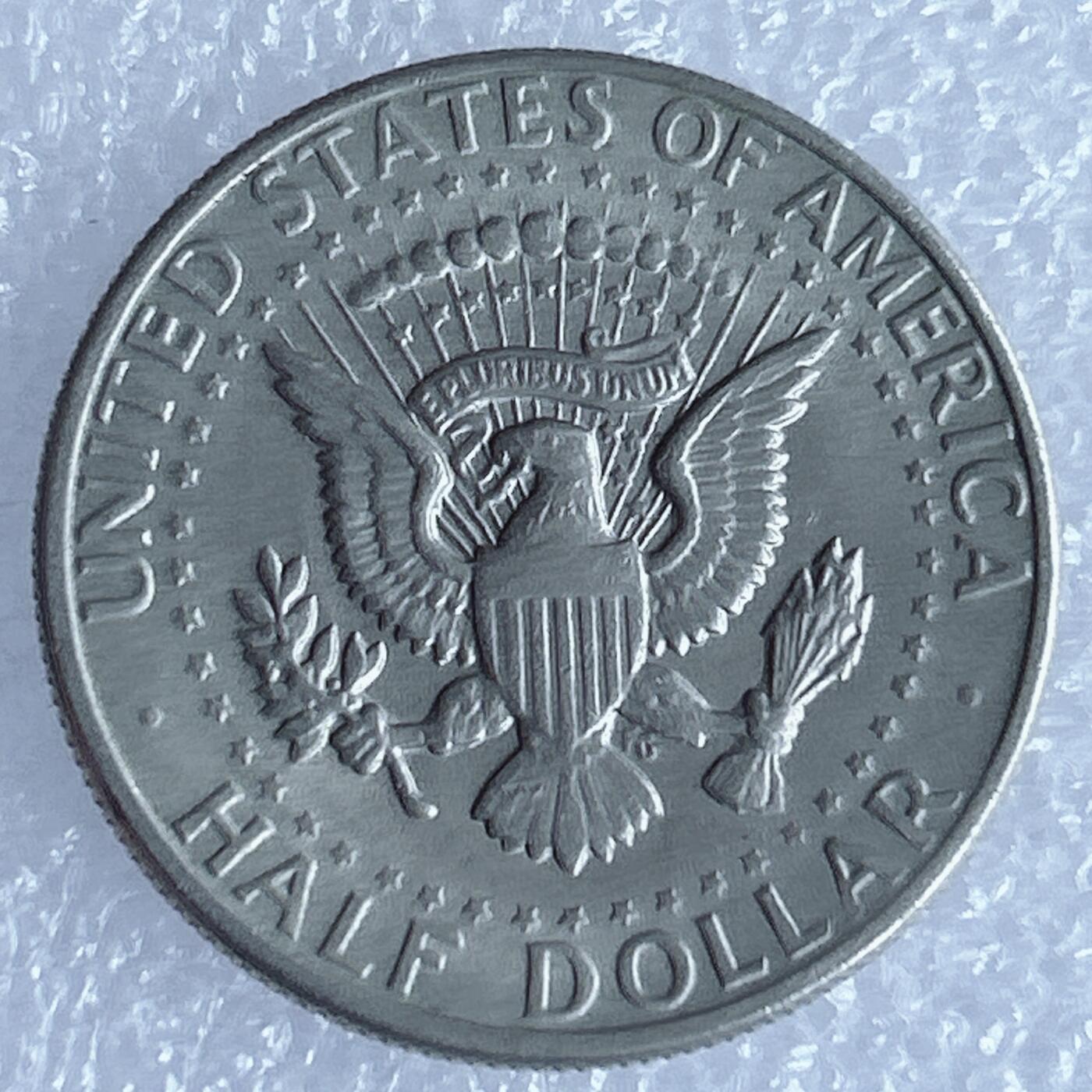 海外回流1元起拍小铺 各国钱币散币场 第17期 美国1972年半美元 美品