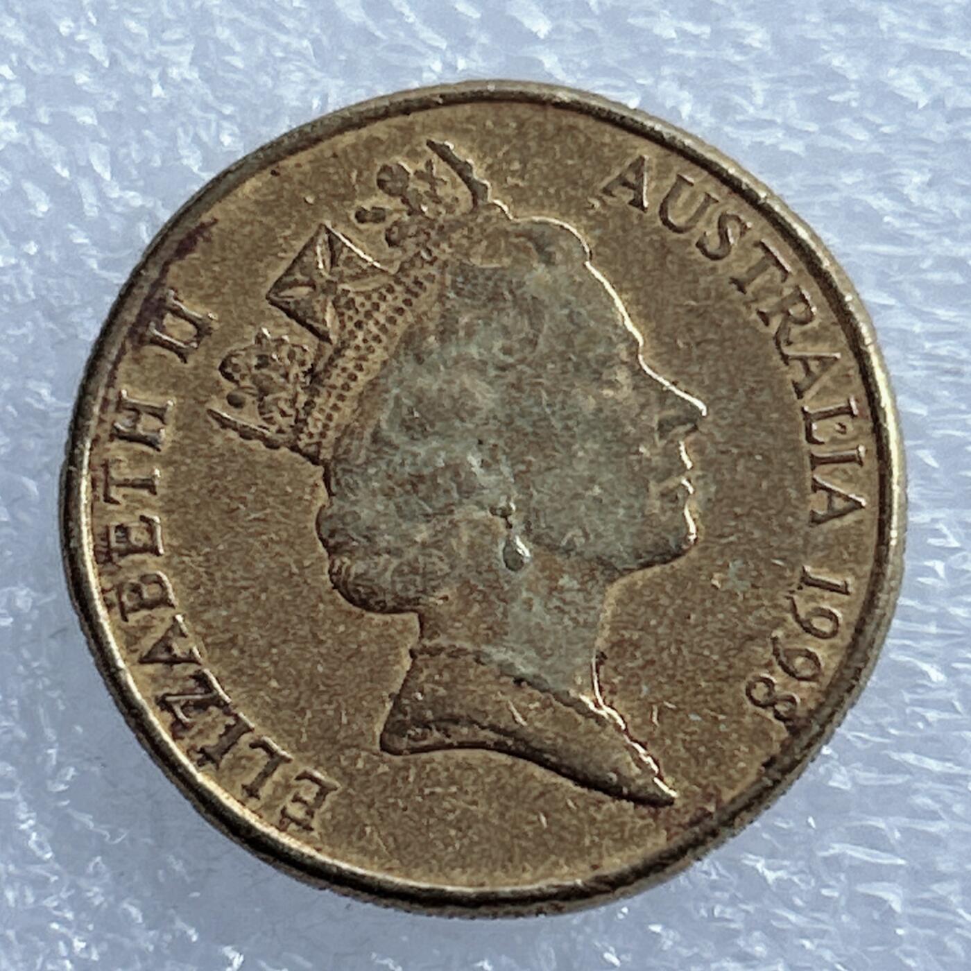 海外回流1元起拍小铺 各国钱币散币场 第17期 澳大利亚1998年1元 纪念研制青霉素的霍华德