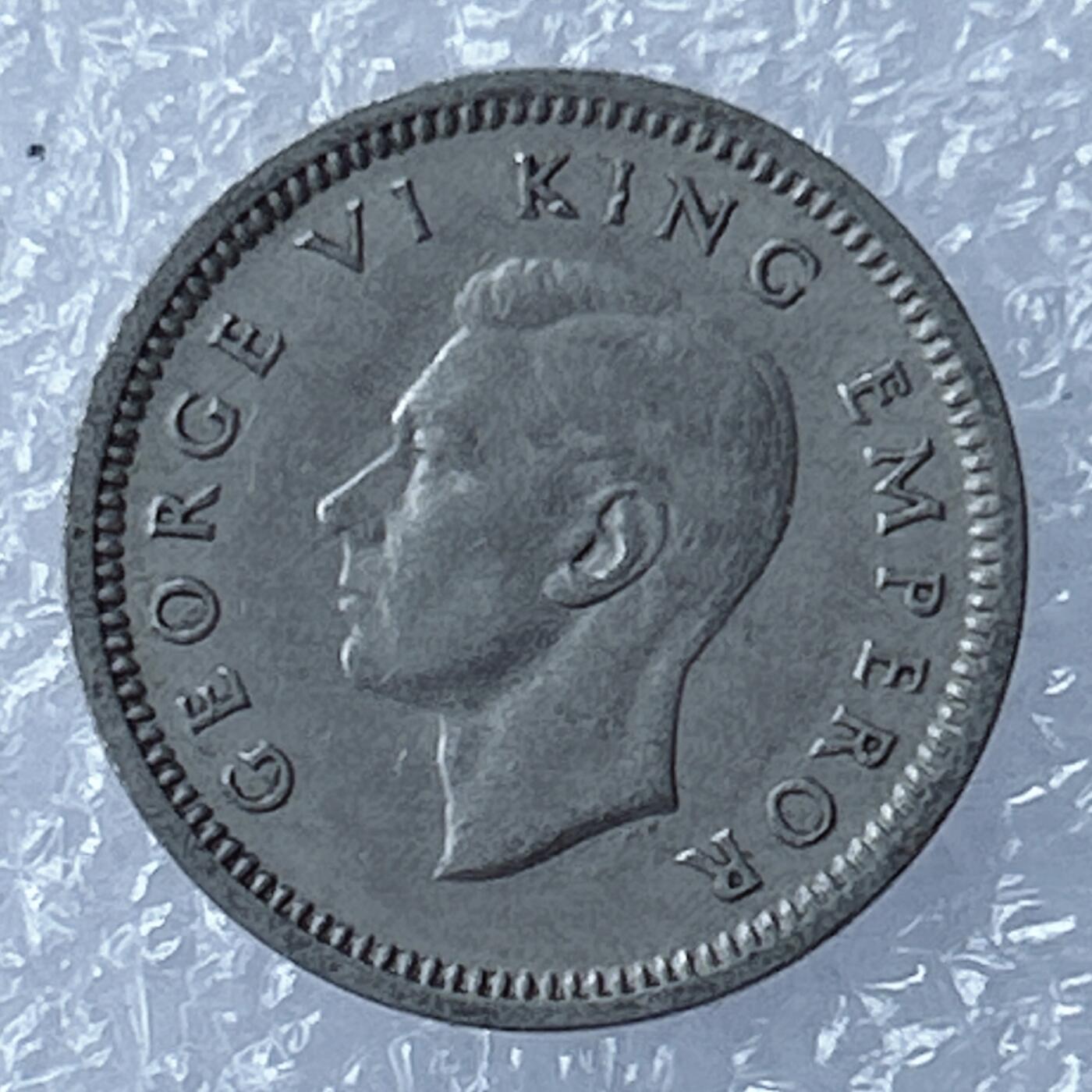 海外回流1元起拍小铺 各国钱币散币场 第17期 新西兰1947年3便士 乔治六世