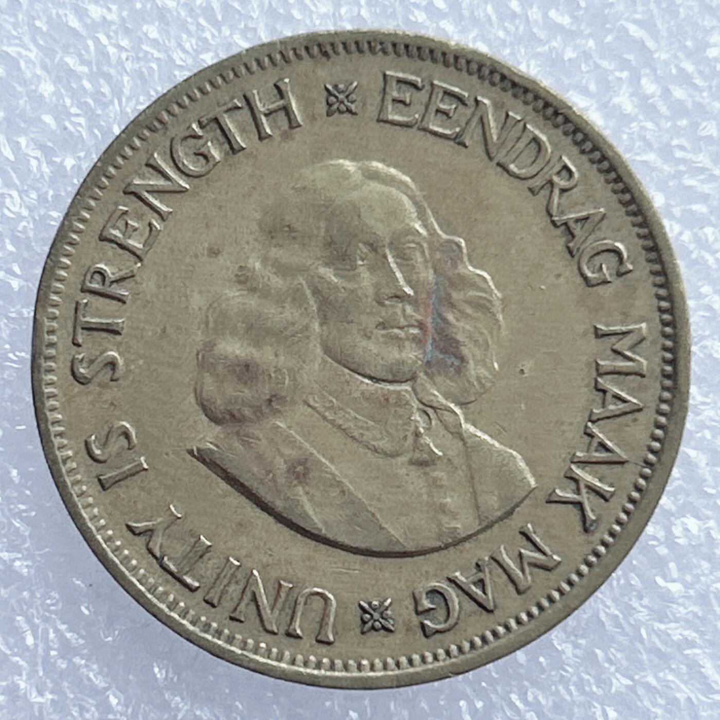 海外回流1元起拍小铺 各国钱币散币场 第17期 南非1961年吕贝克总统1分黄铜币