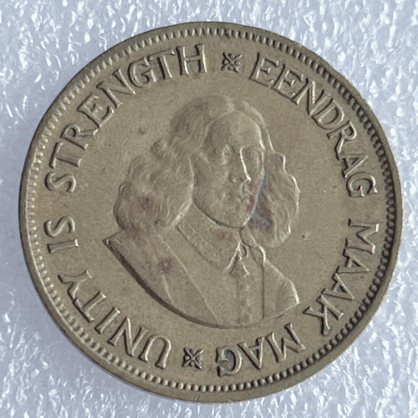 海外回流1元起拍小铺 各国钱币散币场 第17期 南非1961年吕贝克总统1分黄铜币