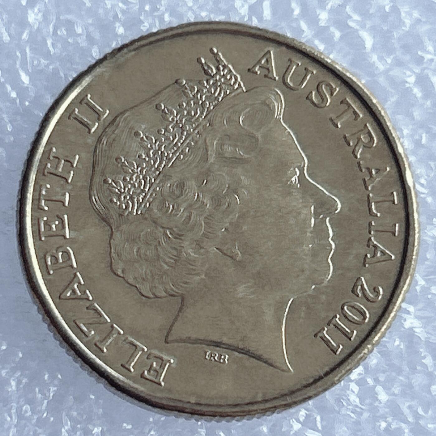 海外回流1元起拍小铺 各国钱币散币场 第17期 澳大利亚2011年1元纪念币 总统杯-高尔夫球赛