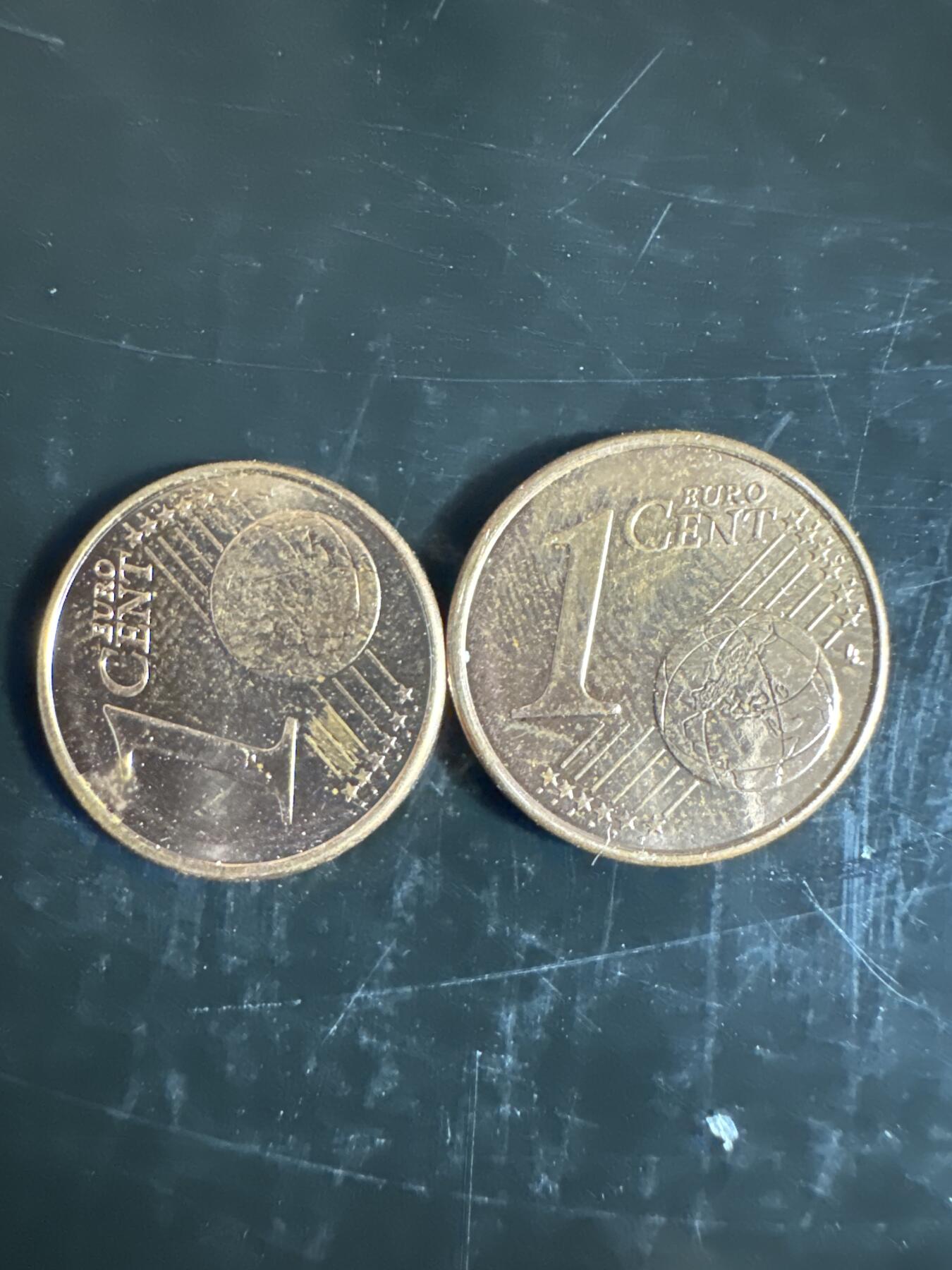 大家国庆快乐～今天还是一天发货哟～ 希腊1欧元（两枚）