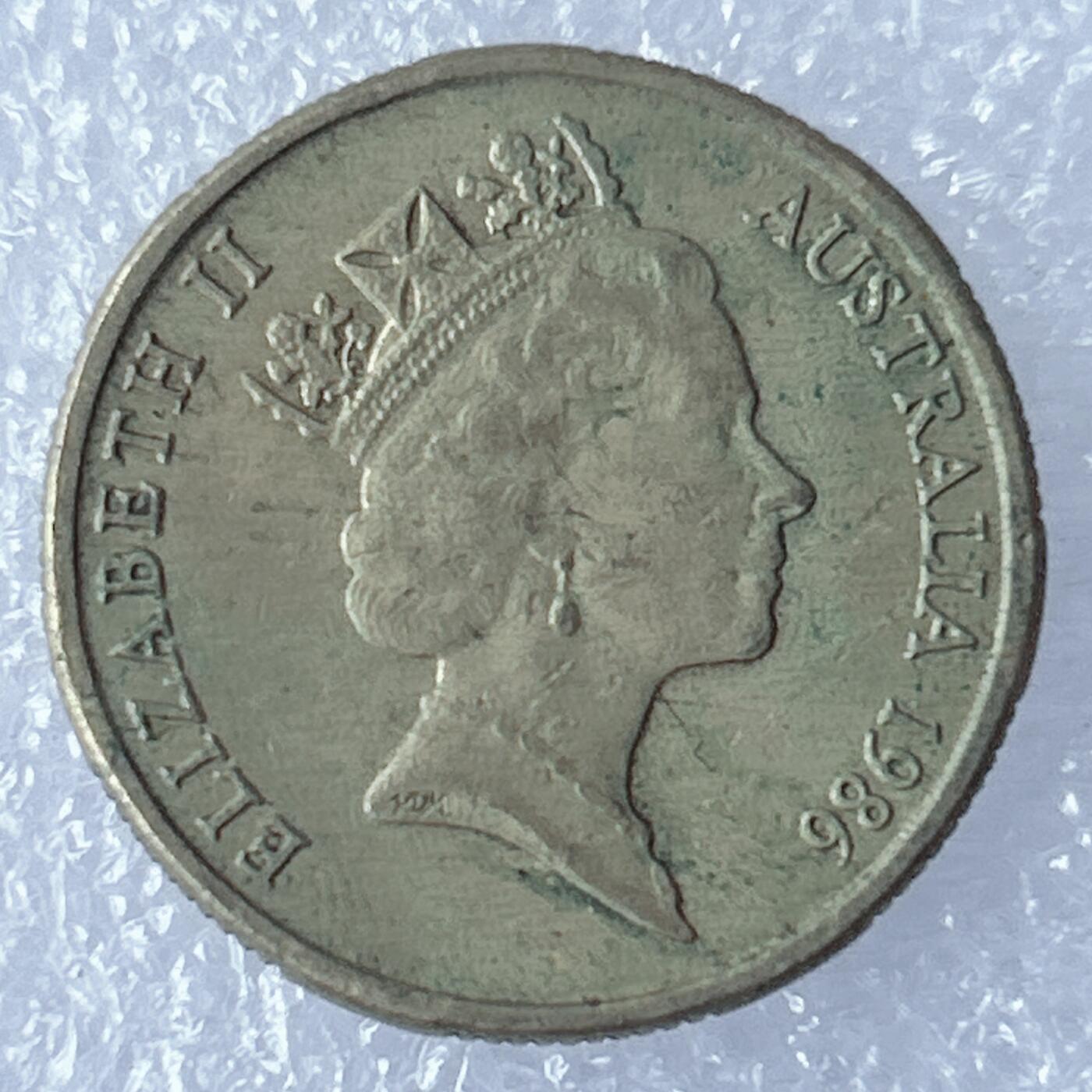 海外回流1元起拍小铺 各国钱币散币场 第17期 1986年澳大利亚1元纪念币 国际和平年