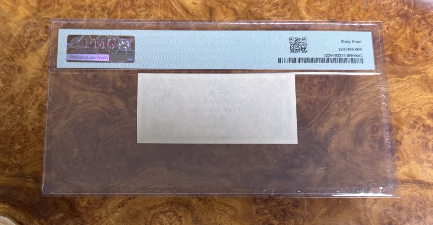 得物收藏 Chase Auction 第32期 - - 外钞、民国钞和人民币混合场！ 1945年香港5分，PMG64！