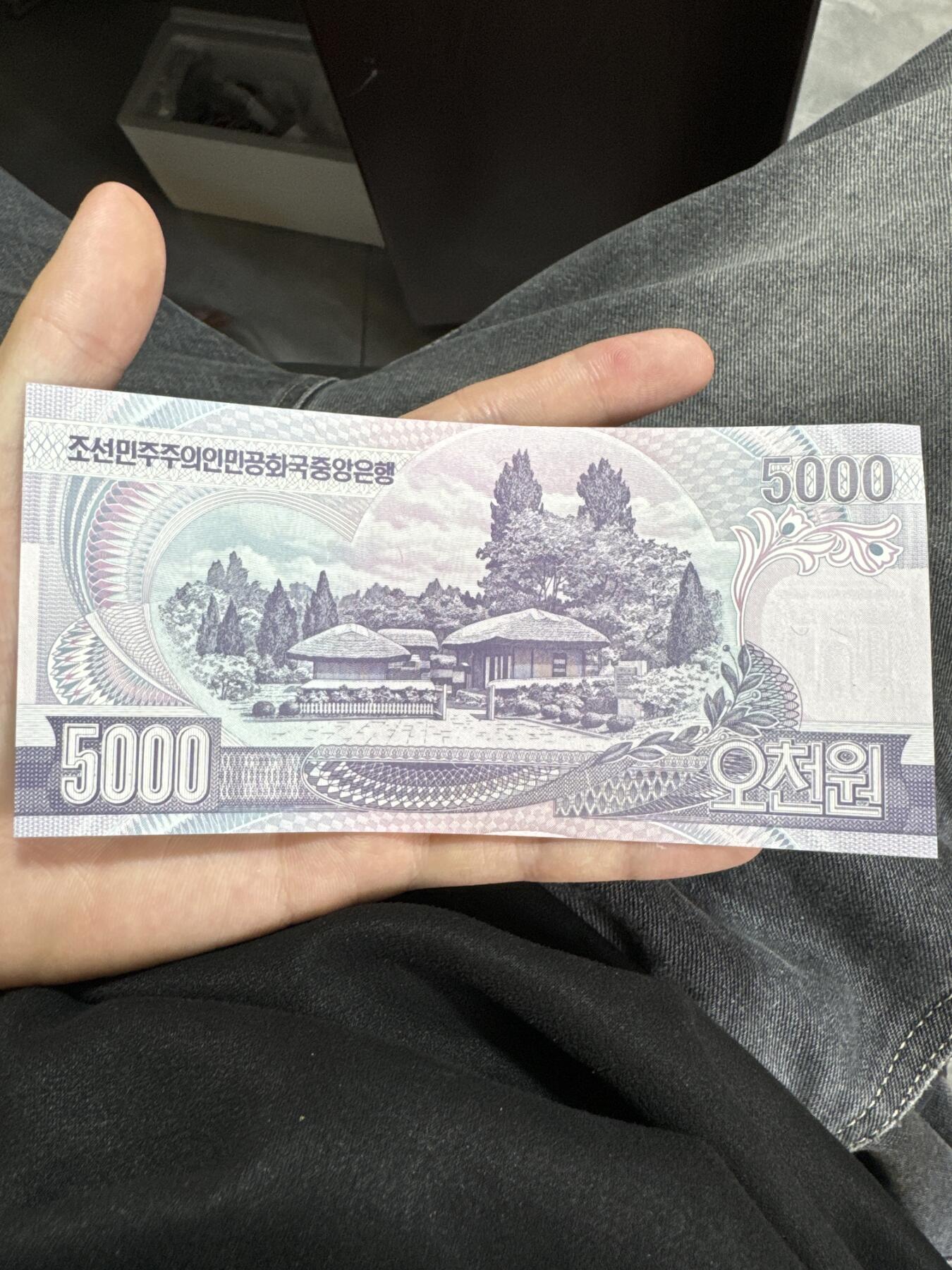 国庆大派送啦～照常发货呦～ 北韩5000圆