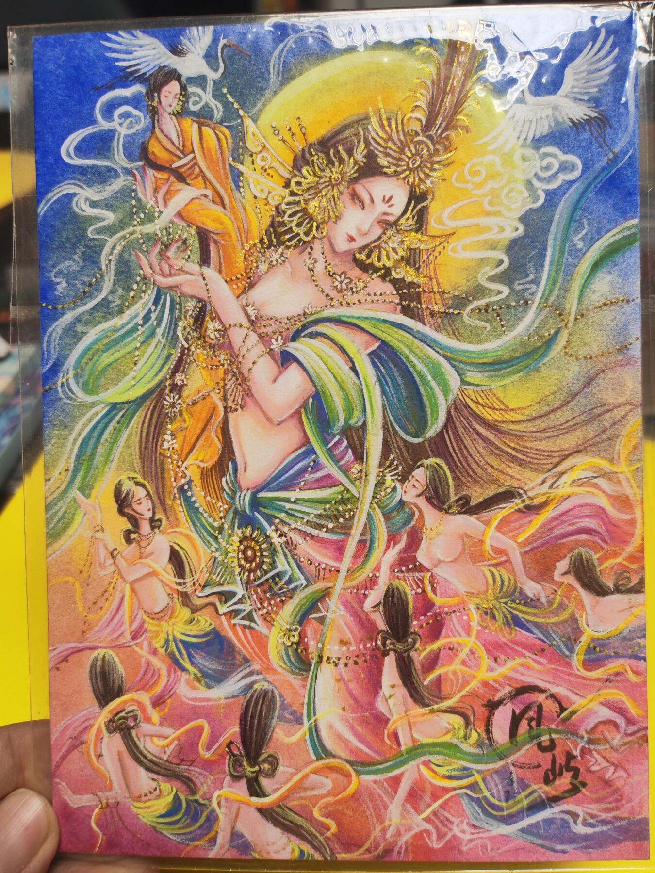 阳大大卡牌超级大甩拍第21期（固定周三晚上八点截拍，持续收拍品，进群福利早知道） 花非花 飞天  超级大卡 特效拉满 精品中的精品