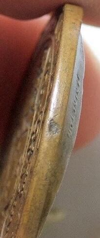 英国1902年 爱德华七世和皇后加冕礼高浮雕精制大铜章 40MM