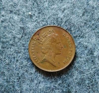 英国硬币 英国便士 英国硬币 英国便士