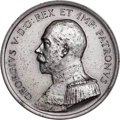 NGC MS62唯一记录1910年英国乔治五世像皇家艺术学院银制大奖章   BHM-4017; Eimer-1916.  - NGC MS62唯一记录1910年英国乔治五世像皇家艺术学院银制大奖章   BHM-4017; Eimer-1916. 
