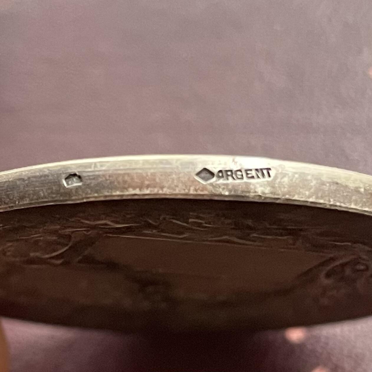 「木头集藏」章牌专场-第48期 Rasumny～法国农业原盒银章  直径：42 mm，36.6 g，边铭：菱形厂标 ARGENT 野猪头银标 ，原盒正常使用