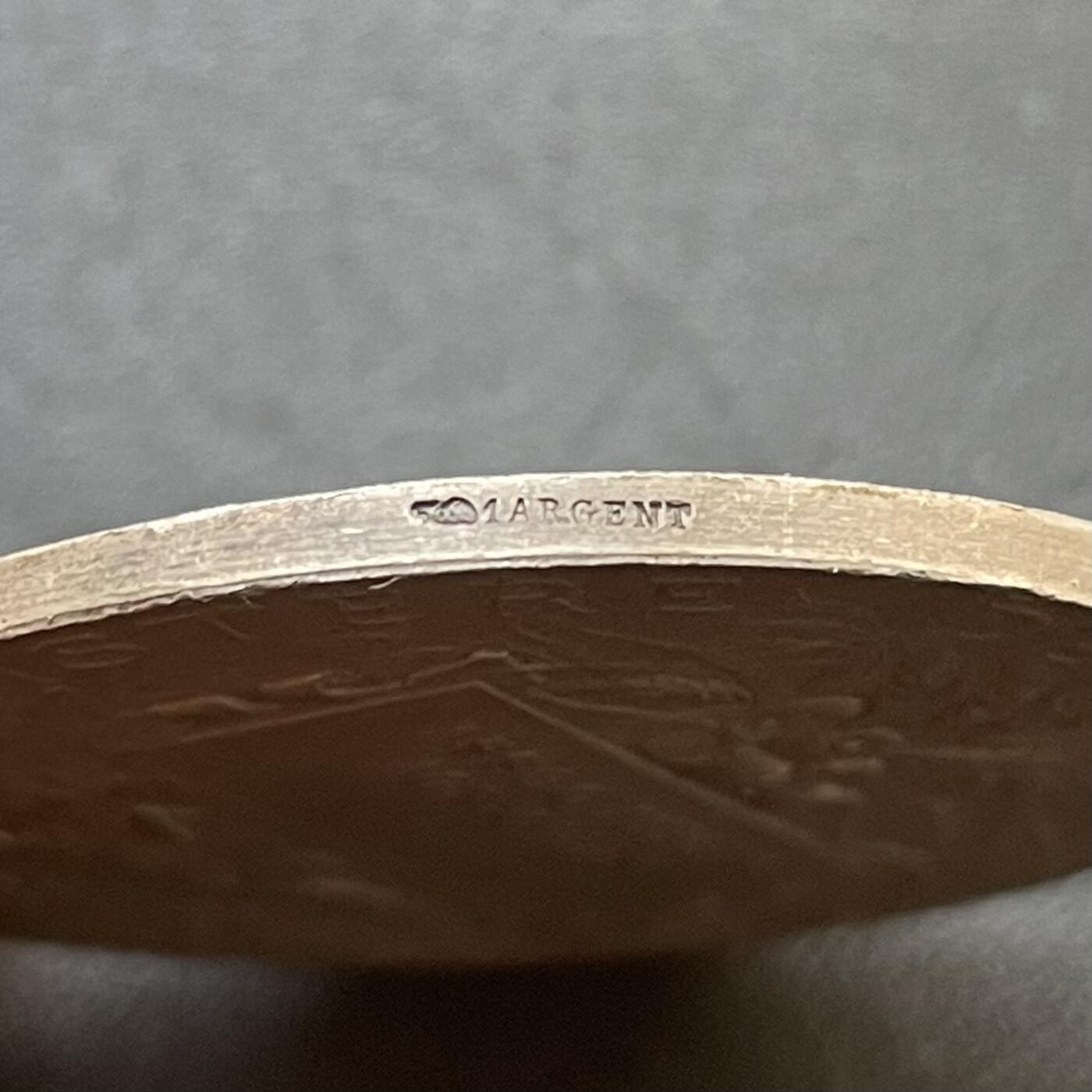 「木头集藏」章牌专场-第48期 A.Dubois～1902年法国丰收女神银章  直径：41 mm，38 g，边铭：丰饶角 ARGENT