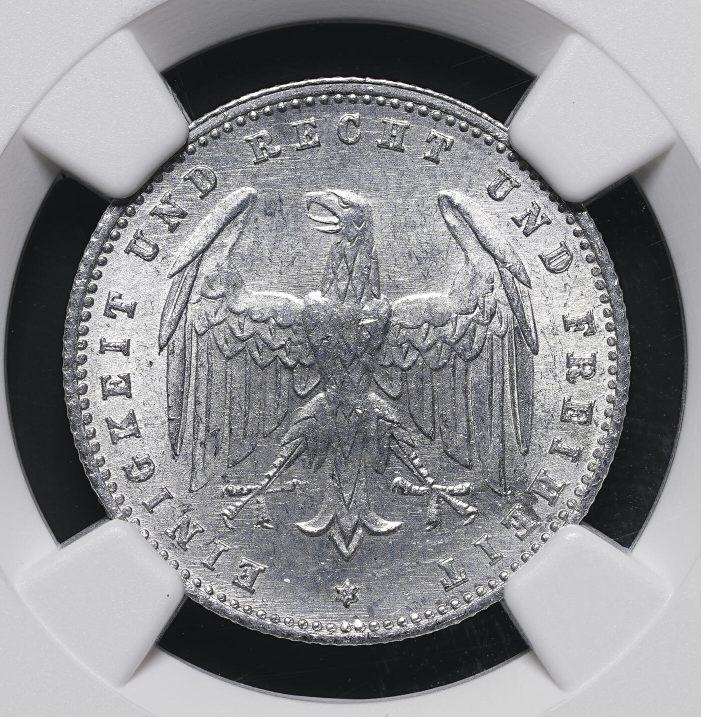 修遠堂世界钱币第四十三期 全场包邮 NGC MS65 1923年魏玛政府200马克