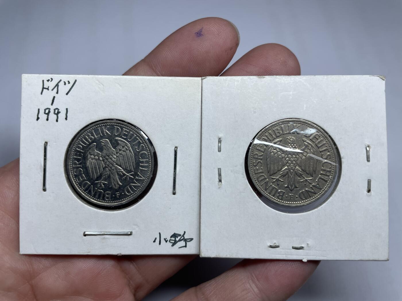 每日一拍，2024年集古藏今外币拍卖第十六期-第3场—（总第153拍），可以寄存60天，满160元包邮。 德国一马克2枚