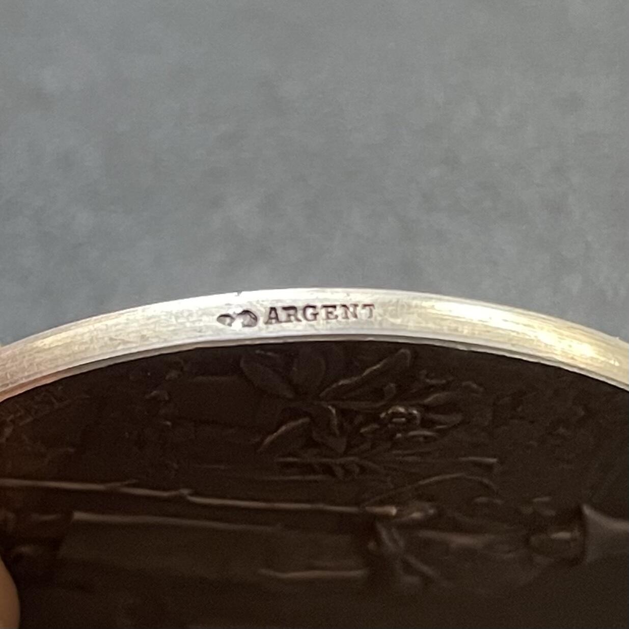 「木头集藏」章牌专场-第48期 Rivet ～法国葡萄种植园艺银章，直径：36 mm，21.5 g， 丰饶角 ARGENT