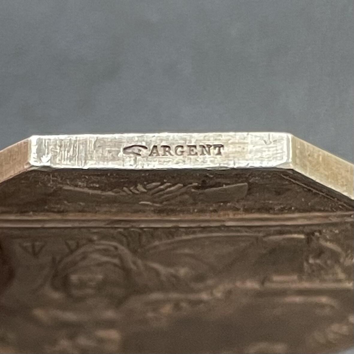 「木头集藏」章牌专场-第48期 法国波尔多公证人银章 直径：34 mm，18 g，边铭：手指 ARGENT （1845-1860年），