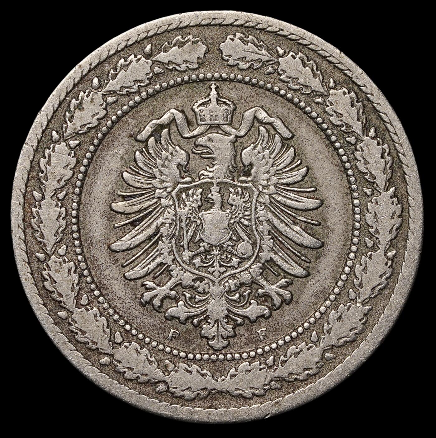 修遠堂世界钱币第四十三期 全场包邮 1888年德国20芬尼