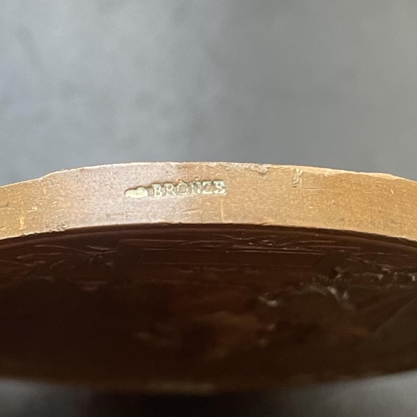 「木头集藏」章牌专场-第48期 H.Dubois～法国《马赛曲》雕塑大铜章  直径：68 mm，141.2 g，边铭：丰饶角 BRONZE