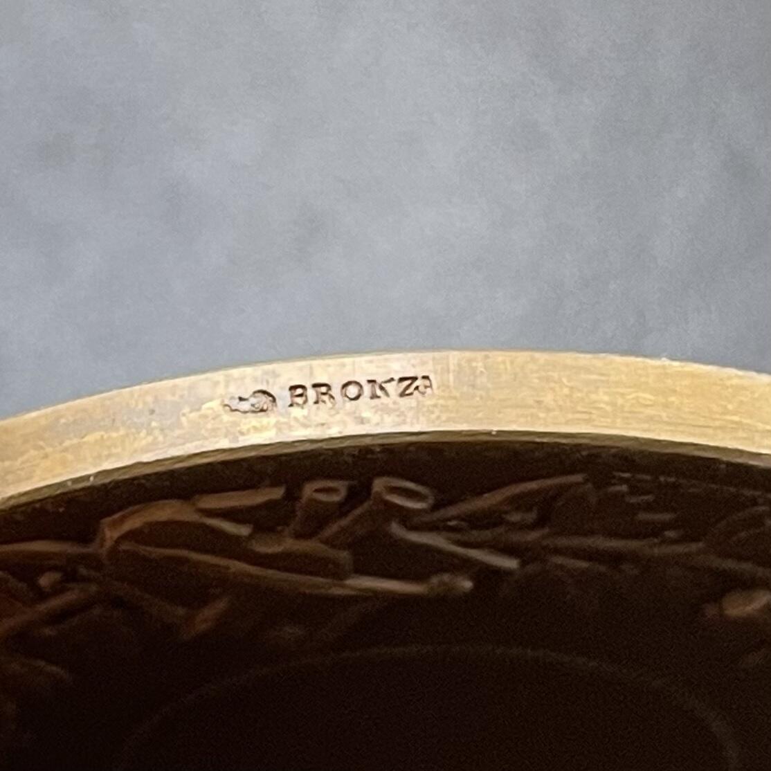 「木头集藏」章牌专场-第48期 Lagrange～法国音乐题材小天使铜章  直径：41 mm，33 g，边铭：丰饶角 BRONZE