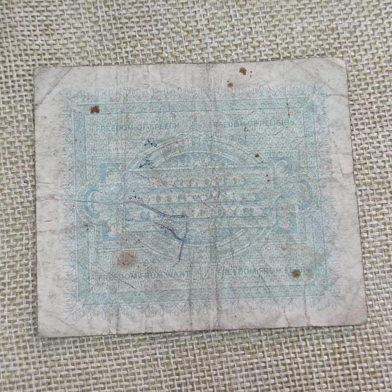 PCAI钱币17-07纸币小专场 意大利纸币10