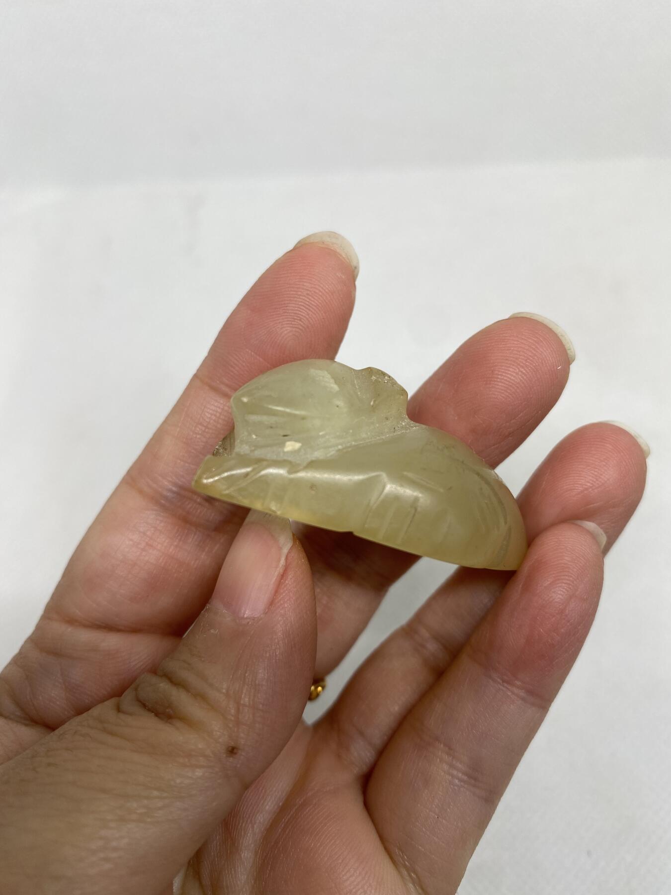 老玉金蟾，尺寸4厘米，品相如图，150包快递