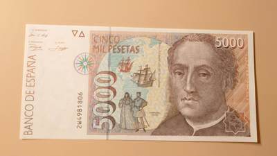 【世界钱币】精选微拍第141期暨2024年第53期 ～最新币展卖剩品类选购 【一口价已售出】1992年西班牙5000比塞塔 全新绝品尾号806
