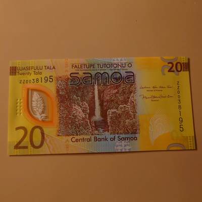 【世界钱币】精选微拍第141期暨2024年第53期 ～最新币展卖剩品类选购 【一口价售出】萨摩亚20塔卡 补号ZZ全新绝品无47尾号195