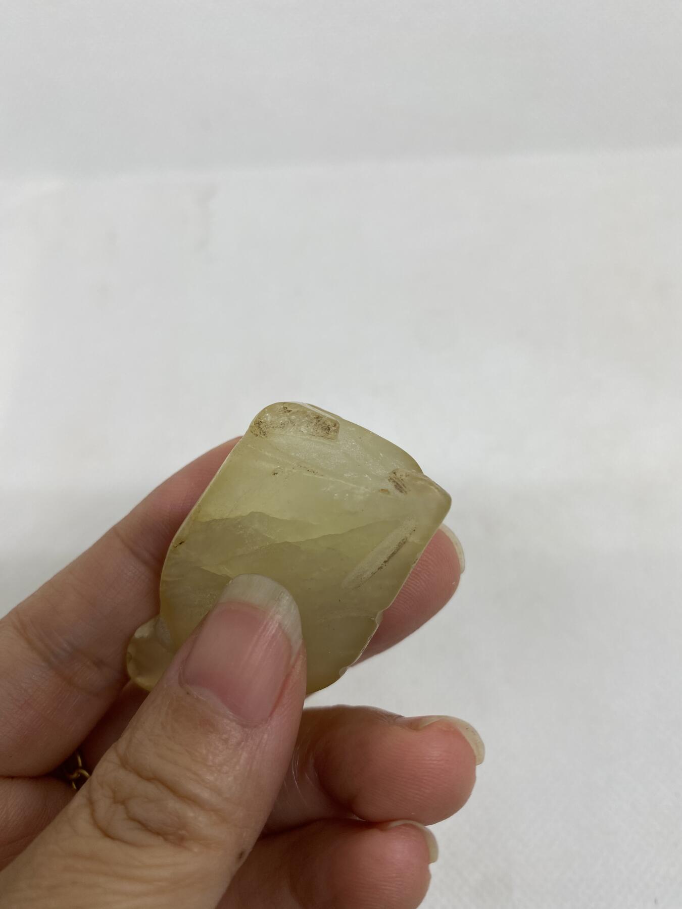 老玉金蟾，尺寸4厘米，品相如图，150包快递
