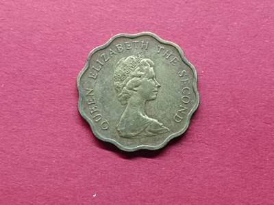 老藏家藏品上世纪外国硬币套币 香港1977年貮毫