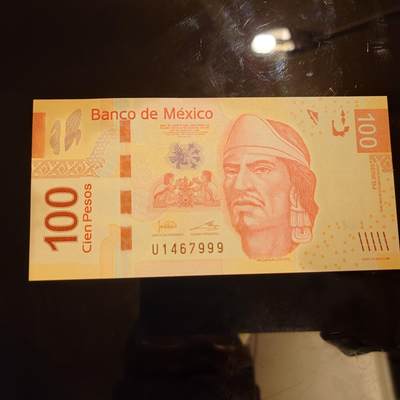 【世界钱币】精选微拍第141期暨2024年第53期 ～最新币展卖剩品类选购 2019年墨西哥100比索 全新绝品豹子号1467999