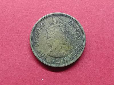 老藏家藏品上世纪外国硬币套币 香港1963年一毫