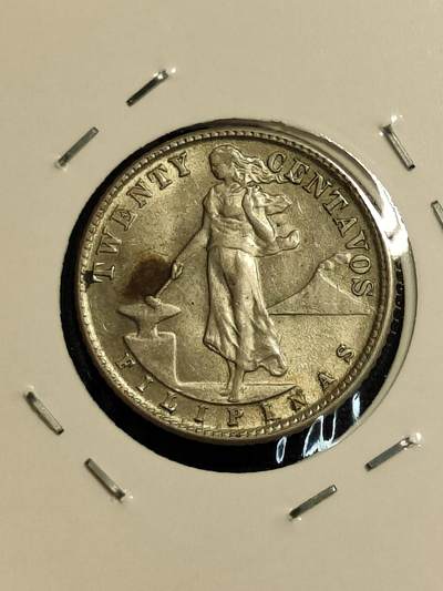 2024年第十一场外国好品散币(免佣金) - 菲律宾🇵🇭1944年20分银币