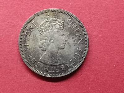 老藏家藏品上世纪外国硬币套币 香港1967年伍毫