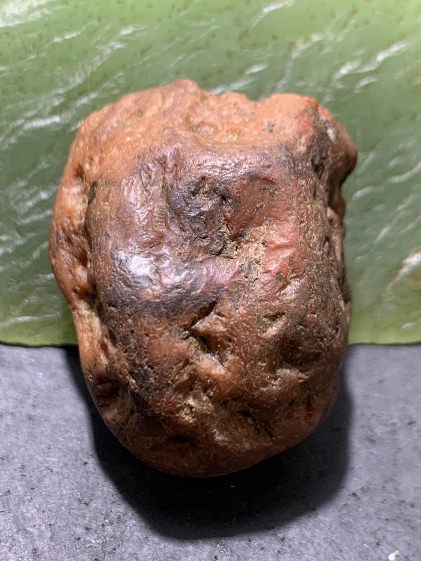 精美大开窗冻肉南红玛瑙原石一颗