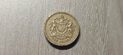 如意阁第二十四场（钱币邮品混合场） - 英国一磅（弱品）