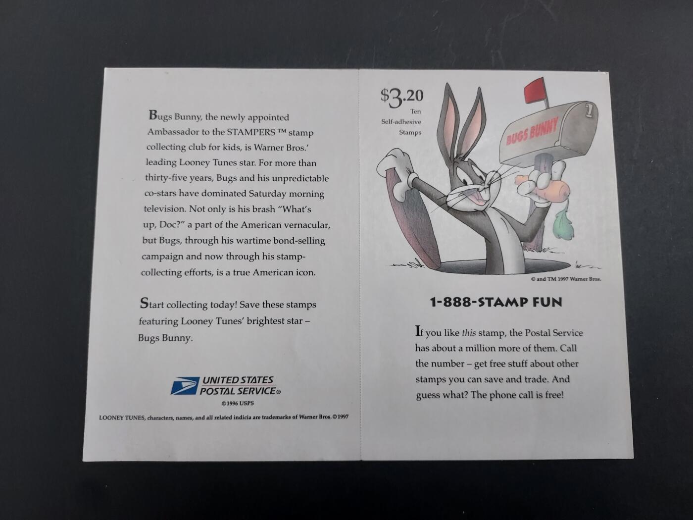 理想集藏/博彦收藏2月27日邮票专场 美国 Bunny 自动黏贴小版