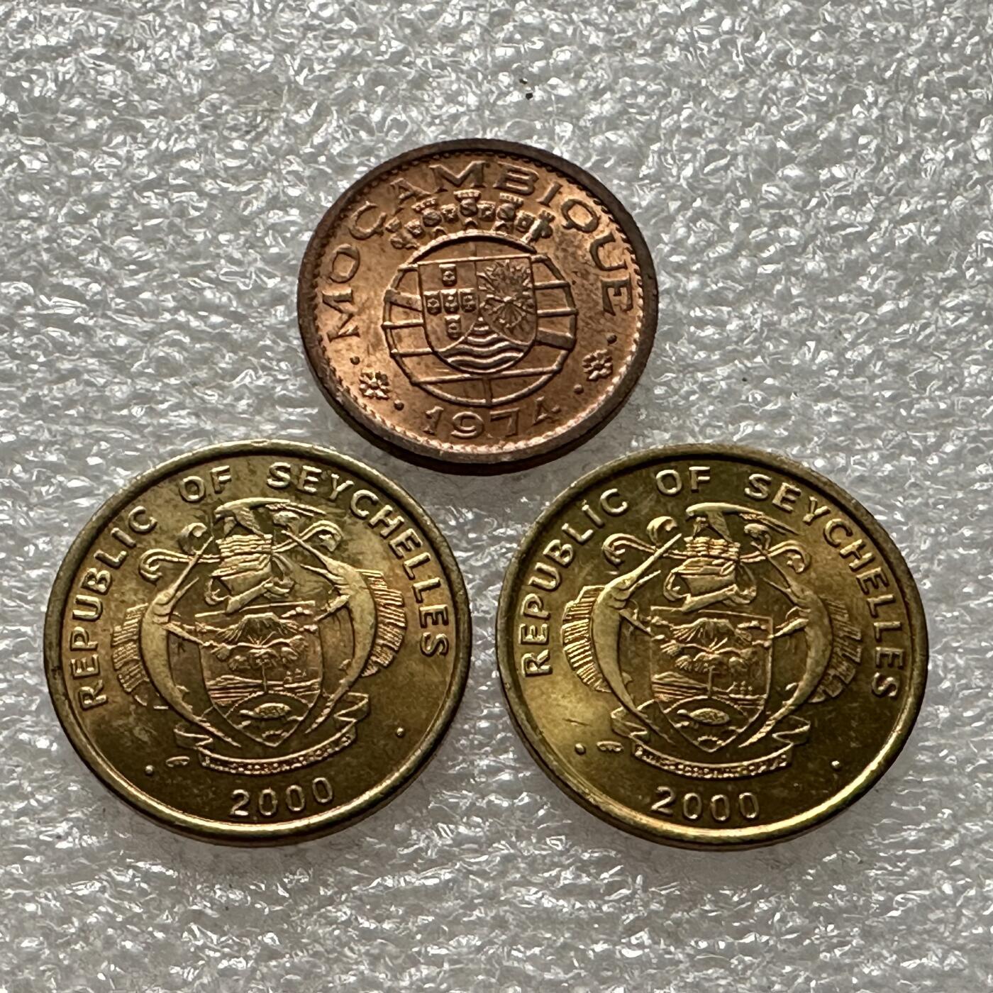 🌹外币初藏🌹🐯第88场 征集拍品 极速上拍 塞舌尔莫桑比克