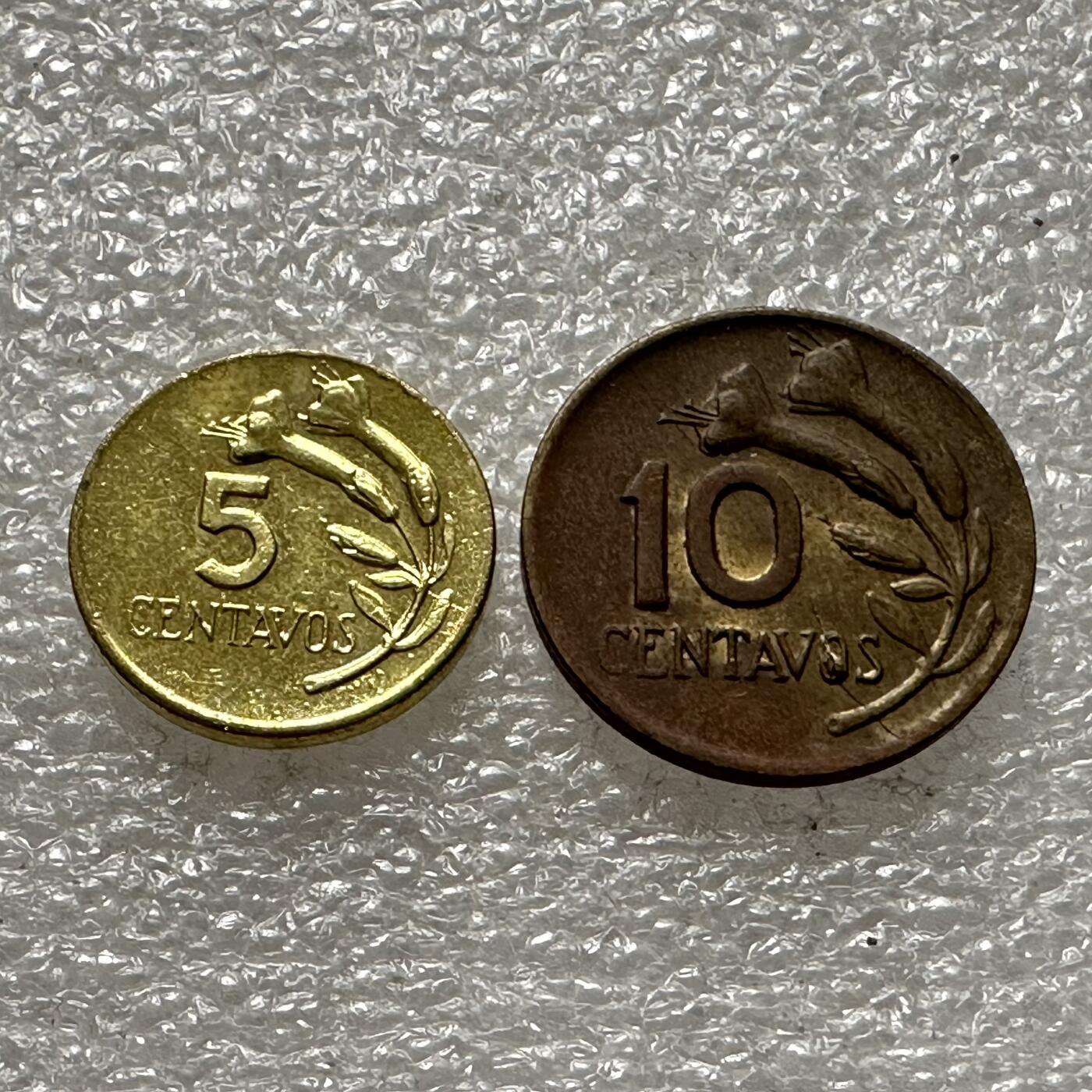 🌹外币初藏🌹🐯第88场 征集拍品 极速上拍 秘鲁2枚