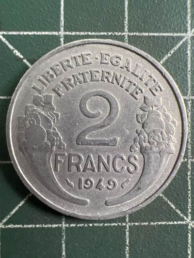 第732期  硬币专场 （无押金，捡漏，全场50包邮，偏远地区除外，接收代拍业务，本店十天发一次货） 法国2法郎