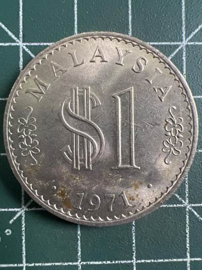 第732期  硬币专场 （无押金，捡漏，全场50包邮，偏远地区除外，接收代拍业务，本店十天发一次货） 马来西亚一元  大币