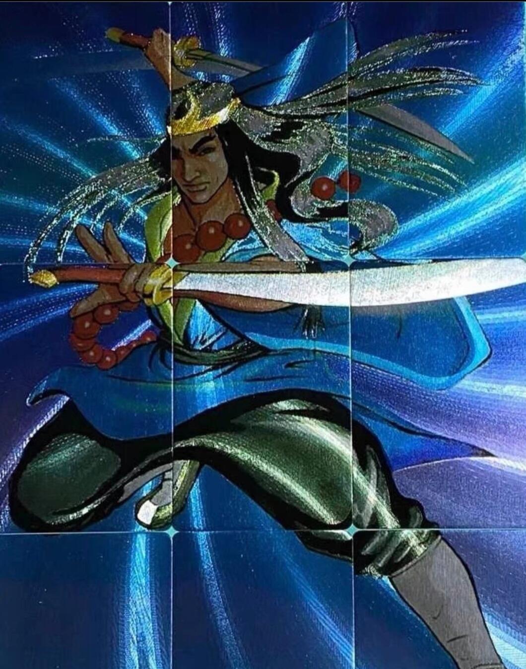 “交个朋友”卡牌福利第四场 小浣熊水浒卡 九星连珠特卡 樱花女将 星球武将 九拼卡三套