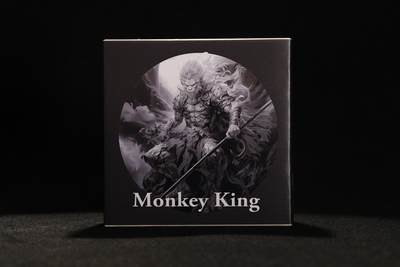 CSIS-GREAT评级精品钱币拍卖第二百六十九期 喀麦隆2025年《西游记》齐天大圣孙悟空定海神针金箍棒仿古双面超高浮雕光感变色搪瓷彩色镀金银铜双金属纪念币