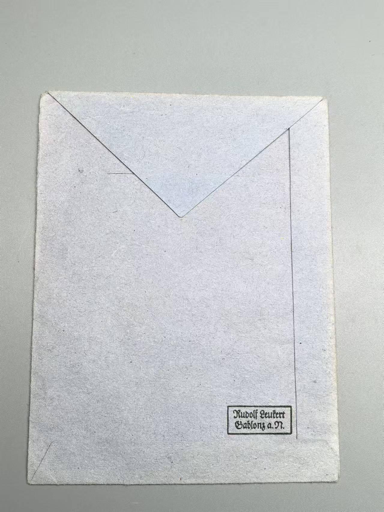 小驴勋章奖章收藏3月21日周六晚六点拍卖（珍爱和平，收藏战争，铭记历史，勿忘国耻，忠党爱国。有偿代拍，送拍规则在简介最后，参拍须阅读规则后再参拍，关系到运费包装发货时效真假辨别等关键信息，拍卖时不再发原图，看大图店主微信码在拍卖店铺介绍里） 德国二战二级铁十字勋章71厂纸袋（Rudolf Leukert)，少见厂