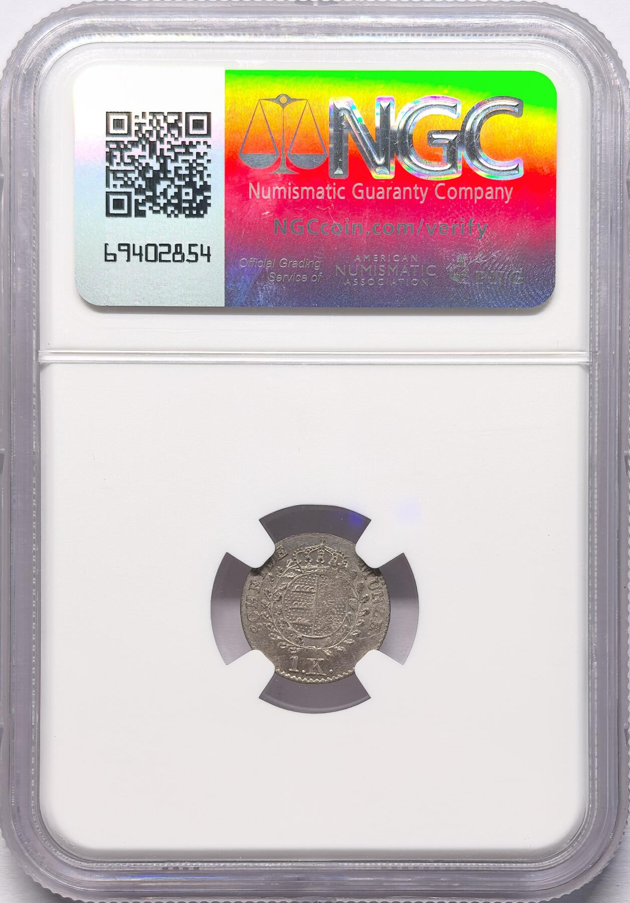 凡希社世界钱币微拍第二百八十六期 1826德国符腾堡克鲁泽银币NGC-MS65高分！