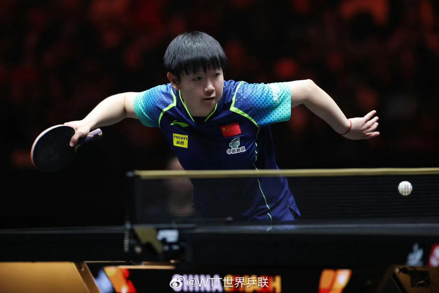 零元拍：WTT中国大满贯男女单打冠军，孙颖莎亲笔签名WTT大满贯赛事用球！林诗栋亲笔签名WTT大满贯赛事用球！一次竞拍，双倍快乐！