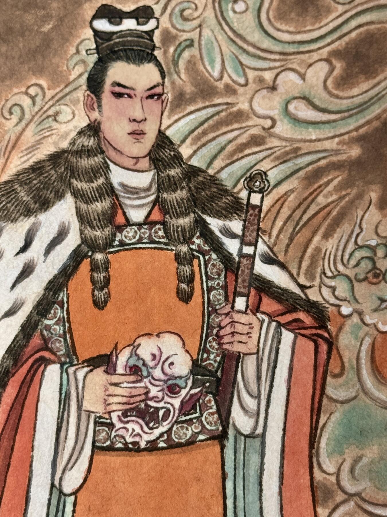 白泽拍卖卡牌手绘专场第8期（露深花气冷，霜降蟹膏肥）