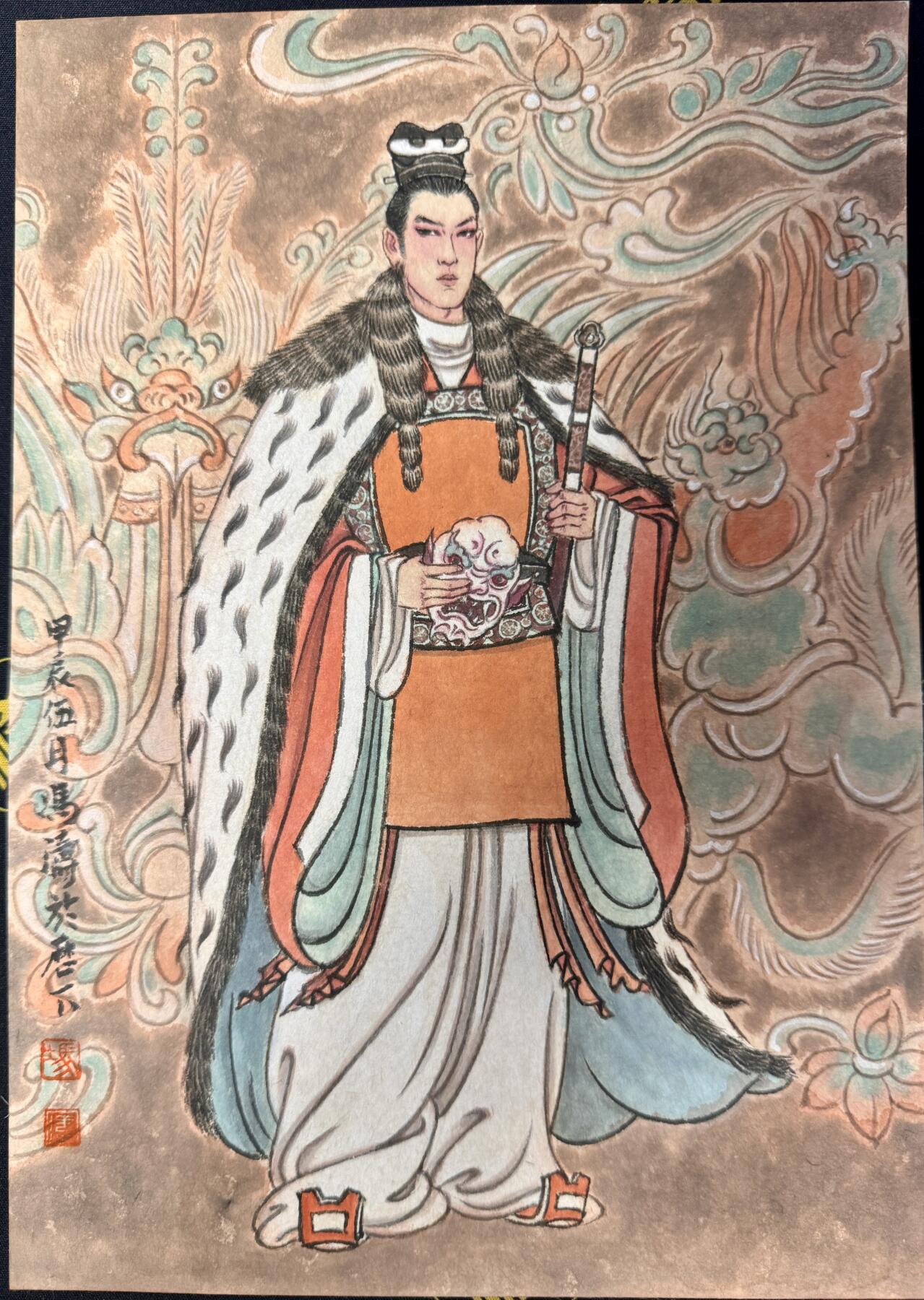 白泽拍卖卡牌手绘专场第8期（露深花气冷，霜降蟹膏肥）