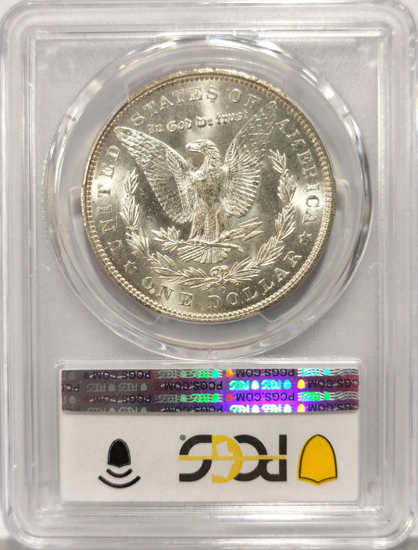 博洋堂世界钱币拍卖第096期（全场包邮） PCGS MS64 美国1904-O摩根大银币