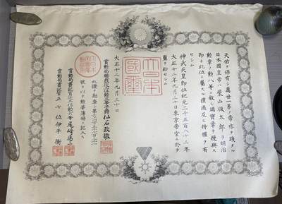 外国章，勋记，外币混合专场 - 勋记！八等瑞宝章，稀少