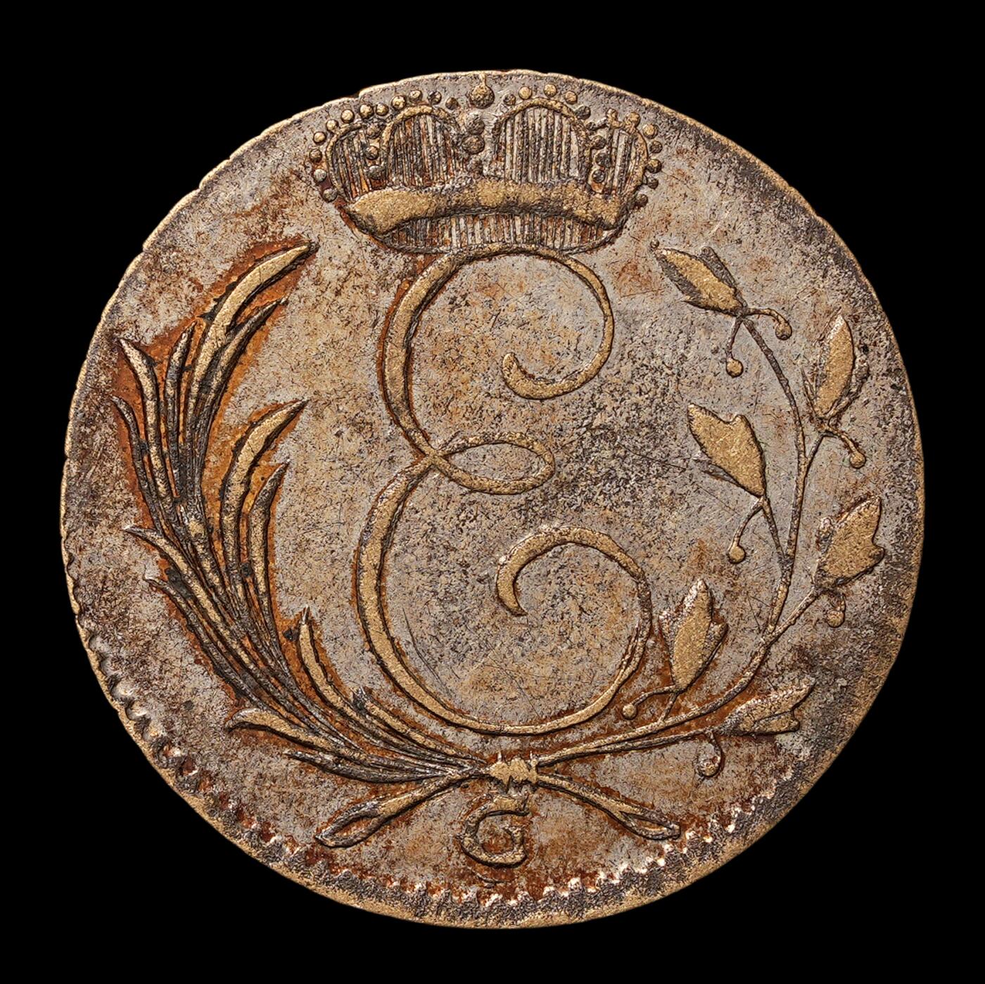 修遠堂世界钱币第四十四期 全场包邮 散币裸币专场 1827年萨克森6克鲁泽小银币 2.15g
